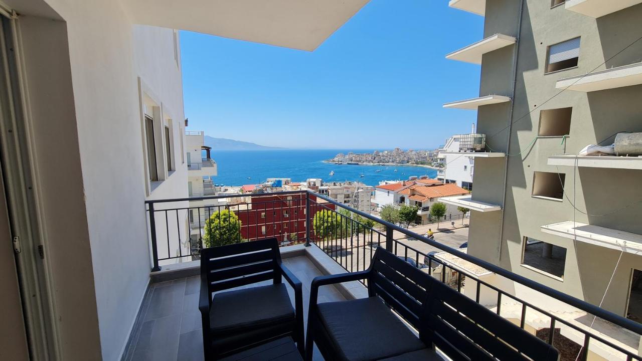 Sea And City View Apartment Sarandë Exteriör bild